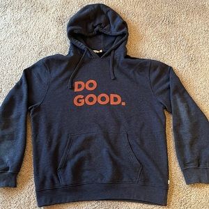 Cotopaxi Men’s L Do Good Hoodie Navy/Red